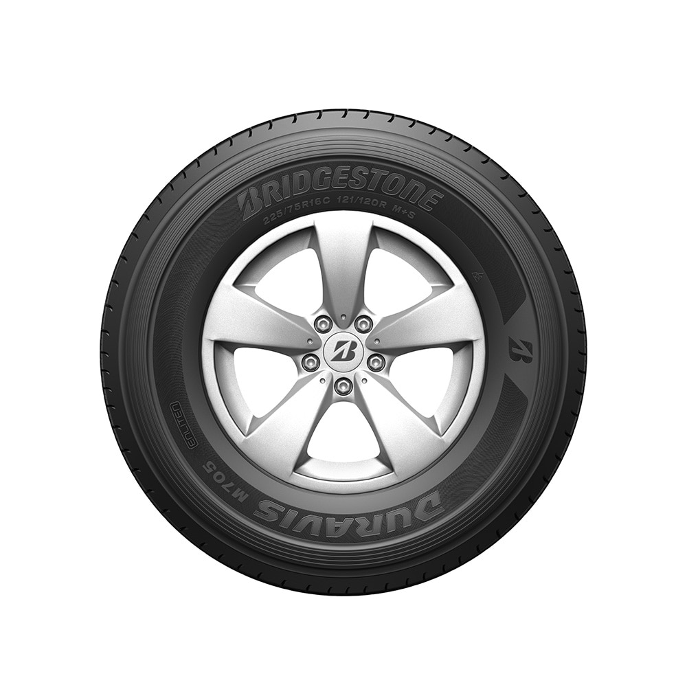 Duravis M705 tire side