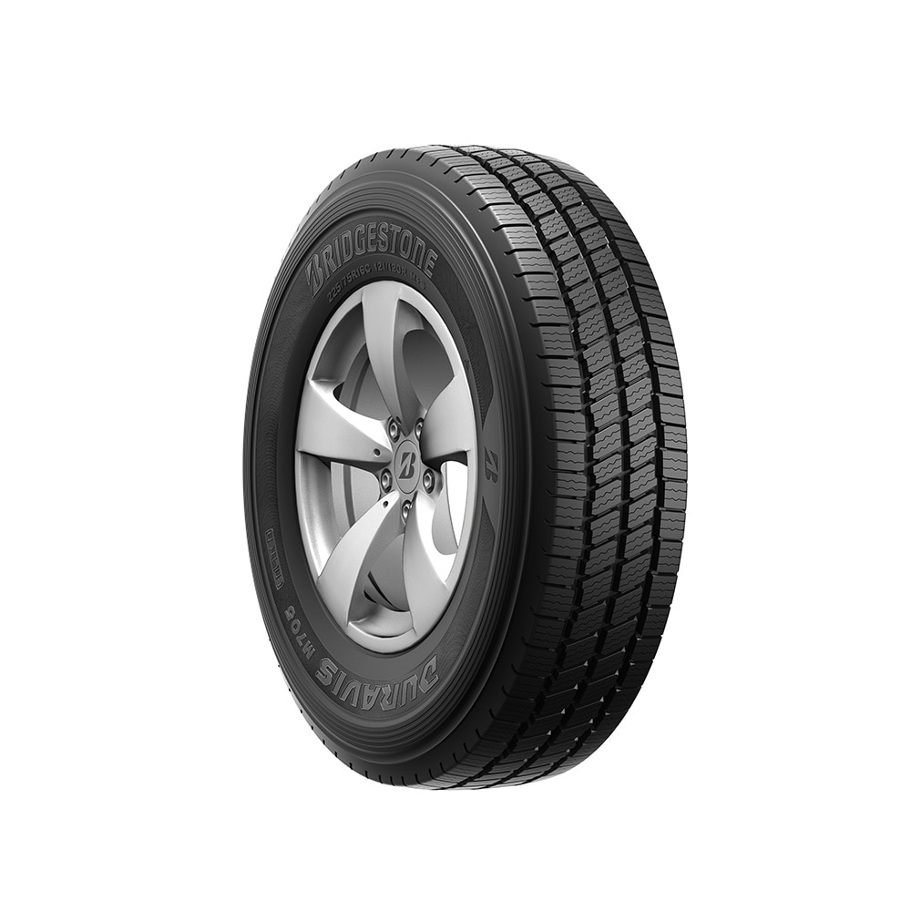 Duravis M705 tire tilted