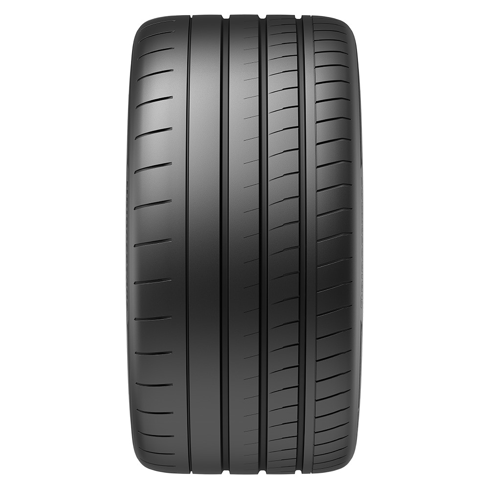 front view of potenza race tire